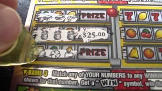 WINNER - A winning scratchcard lottery ticket - Instant scratch off ticket