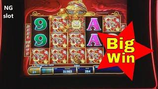 5 Treasures Slot Machine Bonus •Big Win•  Line Hit ! Live Slot Play