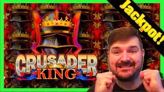 • I MADE IT TO THE FINAL LEVEL! • JACKPOT HANDPAY on Crusaders King Slot Machine W/ SDGuy1234