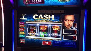 NEW Johnny Cash 3-Reel Slot MAX BET Live PLay!