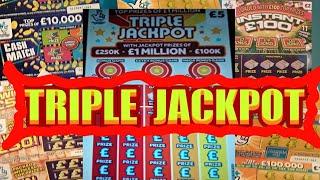 NEW TRIPLEVJACKPOT..and Other BONUS Scratchcards..WHAT A GAME..WOW!..