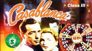 Casablanca Class III slot machine, and the Bellagio Atrium