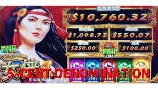 FIRST TIME PLAYING & WINNING on MIGHTY CASH NU XIA SLOT MACHINE POKIE