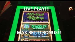 **LIVE PLAY (Nice Win!)/BONUS** - Wicked Riches