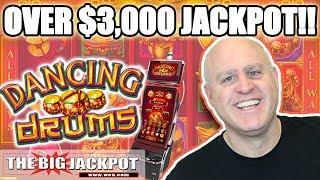 $88 BET Exciting Jackpot! •Dancing Drums Slot PAYOUT! | The Big Jackpot