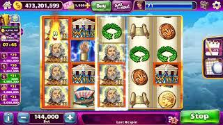ZEUS II Video Slot Casino Game with a SUPER RESPIN BONUS