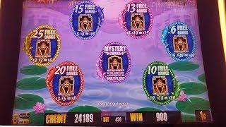 Fortune King Deluxe Slot Machine BONUSES  Won. Mystery Choice & 10x 15x x30 Multiplieres Bonus
