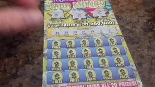 NEW GAME!! PENNSYLVANIA LOTTERY $1,000,000 MAD MONEY $20 SCRATCH OFF TICKET!