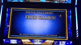 Oceans of gold free spins bonus with re-trigger at £5 max bet