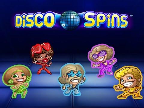 Free Disco Spins slot machine by NetEnt gameplay ★ SlotsUp