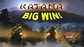 BIG WIN on Katana Slot - £1.60 Bet