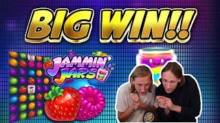 BIG WIN! Jammin Jars BIG WIN - Online slots from CasinoDaddy live stream