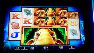 MASTODON SLOT MACHINE BONUS.