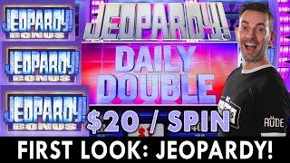 FIRST LOOK: Jeopardy Slot Machine ⋆ Slots ⋆ $20/Spin