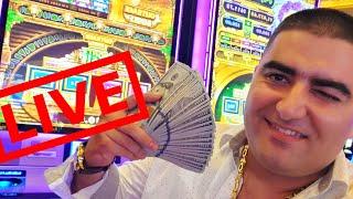 High Limit Lock It Link Slot Machine BIG WIN | •LIVE STREAM | Max Bet Live Slot Play From LAS VEGAS