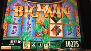5-cent Denom Wizard of Oz - WMS - Glinda Bonus HUGE WIN!!!