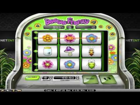 Free Beetle Frenzy slot machine by NetEnt gameplay ★ SlotsUp