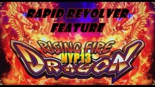 Konami - Rising Fire Dragon Slot Bonus WIN