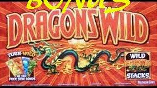 Dragons Wild - Multimedia Slot Machine Bonus Win