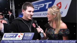 EPT Deauville 2012: Champion Vadzim Kursevich - PokerStars.co.uk