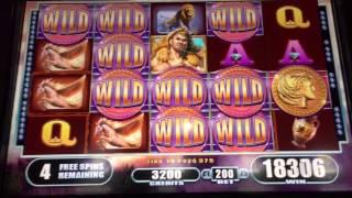 Massive Hercules Max Bet Slot Machine Bonus & Progressive!
