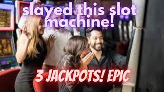 3 Jackpots! Dancing Drums Slot Machine⋆ Slots ⋆Slayed the Beast!