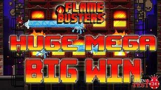 HUGE MEGA BIG WIN on Flame Busters - Thunderkick Slot - 1,50€ BET!