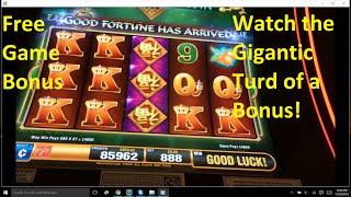 A quickie of a Bacon Wrapped Titties Bonus Win