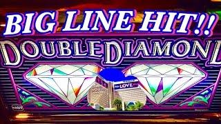 •BIG WIN• DOUBLE DIAMOND SLOT MACHINE $4.50 BET•LIVE PLAY•LAS VEGAS SLOTS!