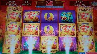 Inari Riches Slot Machine Bonus + Nice Line Hit - Free Games w/ Gigantic Symbol Feature - Nice Win