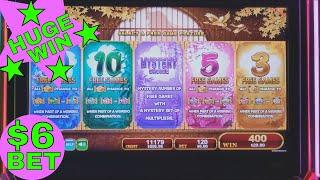 KONAMI SLOT•MASSIVE WIN• Shikibu Slot Machine Bonus w/Retrigger !!  •MEGA BIG WIN• LIVE SLOT PLAY