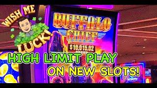 High Limit play on NEW slots : Buffalo Chief, Dreamer of Dreams, Coin Combo