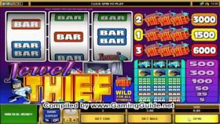 All Slots Casino's Jewel Thief Classic Slots