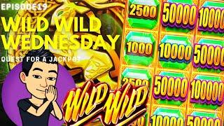 ⋆ Slots ⋆WILD WILD WEDNESDAY!⋆ Slots ⋆ QUEST FOR A JACKPOT [EP 19] ⋆ Slots ⋆ WILD WILD EMERALD Slot 