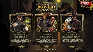 THE BOWERY BOYS BASE GAME MAX WIN! (PitbossFIN)