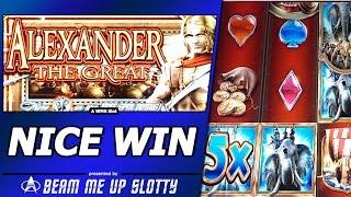 Alexander the Great Slot Bonus - Free Spins, Nice Win