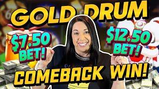 GOLD DRUM gives us a BIG WIN COMEBACK !!