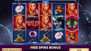 BIG BAD & LITTLE RED Video Slot Casino Game with a BIG BAD FREE SPIN BONUS