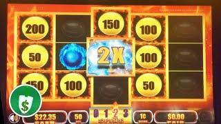 Great Balls of Fire slot machine, bonus on free play