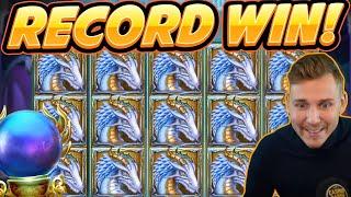 RECORD WIN! Rise of Merlin Big win - MEGA WIN - Casino Game from Casinodaddy Live Stream