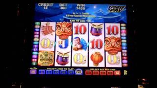 Double Happiness slot bonus at Sands Casino