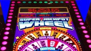 •SUPER JACKPOT WHEEL • MAX BET BONUS! by Multimedia Games, CASINO GAMBLING!