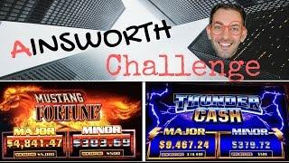 Ainsworth Challenge - 5 PROGRESSIVE Slot Machines!