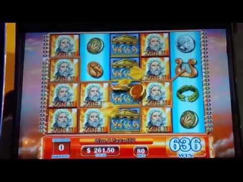 Zeus II Slot Machine - $20 Bet Bonus Round - BIG WIN!
