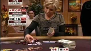 View On Poker  Jennifer Harman Suffers A Bad Beat As She Loses Twice In A Single Hand To Daniel Negr