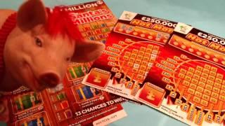 Wow!..Every Scratchcard 'WINS'.....SANTA'S MILLIONS X2 and HOT MONEY x2...