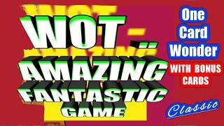 What a GAME...What FANTASTIC Scratchcards....Amazing Classic Game... mmmmmmMMM