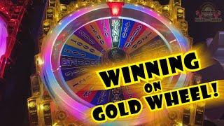 AWESOME BONUS! - Winning on Gold Wheel! - Slots #21 - Inside the Casino