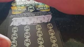 SCRATCH OFF WINNER! NEW YORK LOTTERY $5,000,000 BANKROLL $20 SCRATCH OFF TICKET