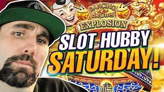 DANCING DRUMS EXPLOSION - SLOT HUBBY - ACCIDENTAL BET AND A HANDPAY !